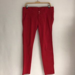 NUON Skinny Red Pants